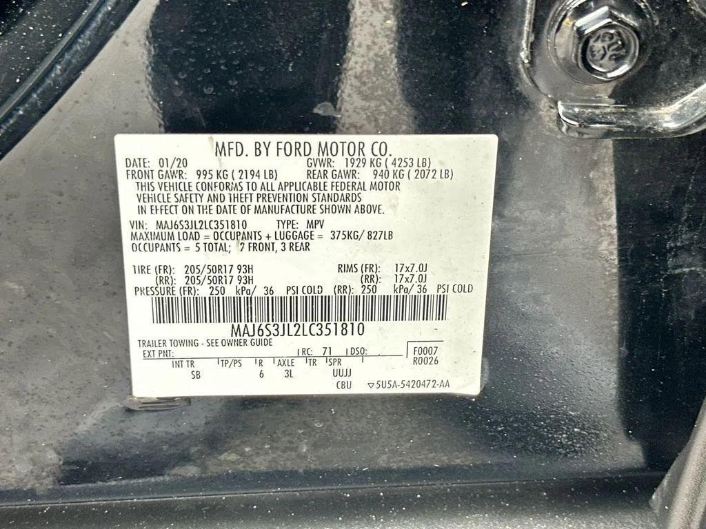 used 2020 Ford EcoSport car, priced at $11,929