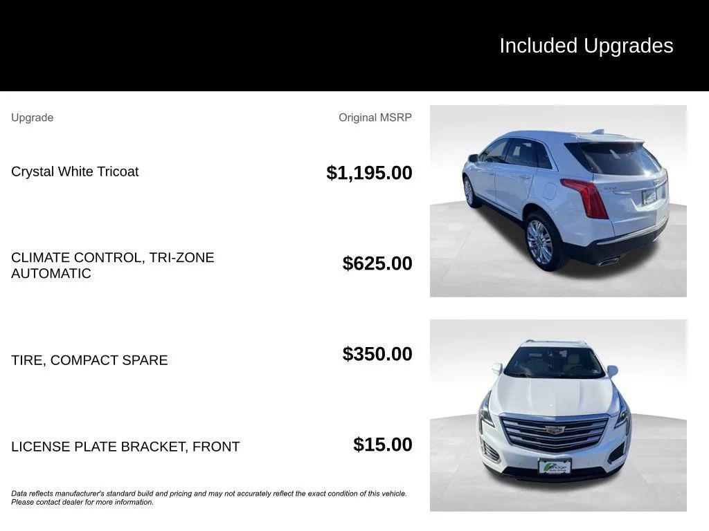 used 2017 Cadillac XT5 car, priced at $13,707