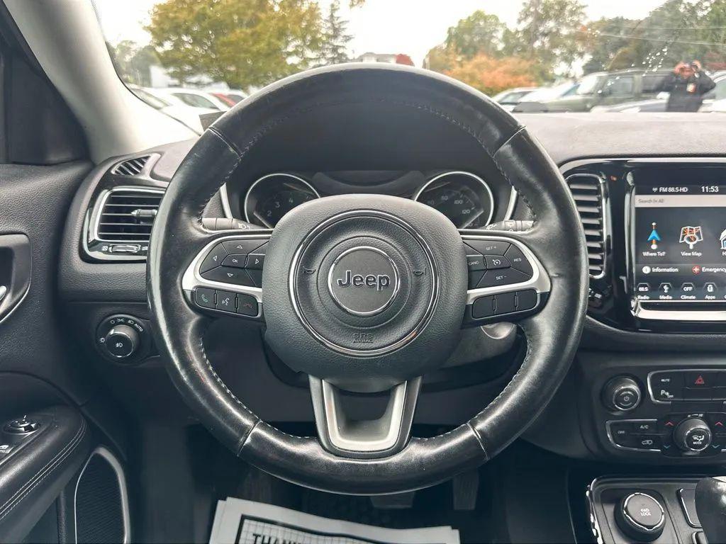 used 2018 Jeep Compass car, priced at $10,956