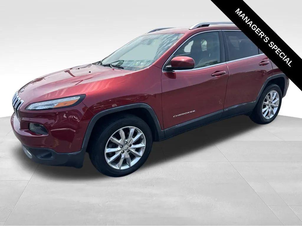 used 2015 Jeep Cherokee car, priced at $10,160