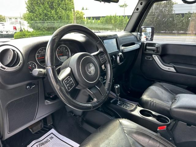 used 2015 Jeep Wrangler Unlimited car, priced at $13,960