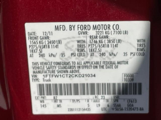 used 2012 Ford F-150 car, priced at $11,871