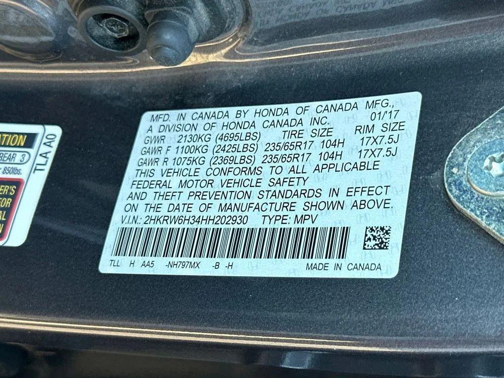 used 2017 Honda CR-V car, priced at $10,989