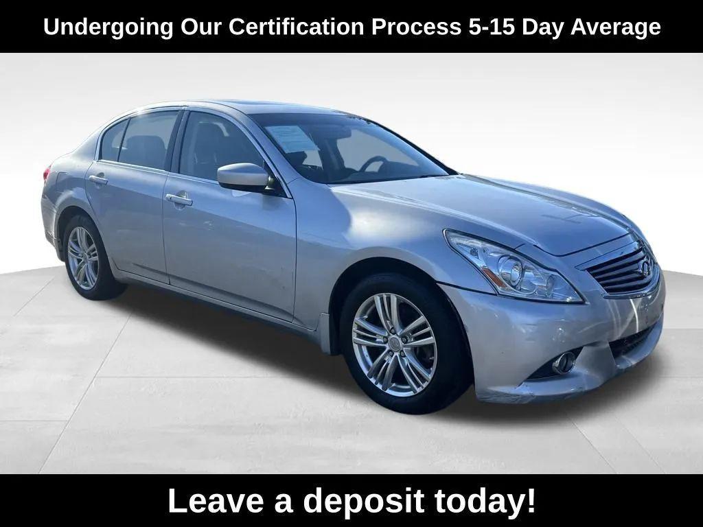 used 2013 INFINITI G37x car, priced at $7,950