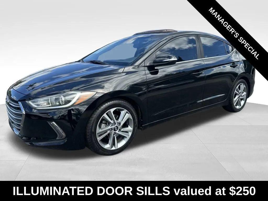 used 2018 Hyundai Elantra car, priced at $9,960