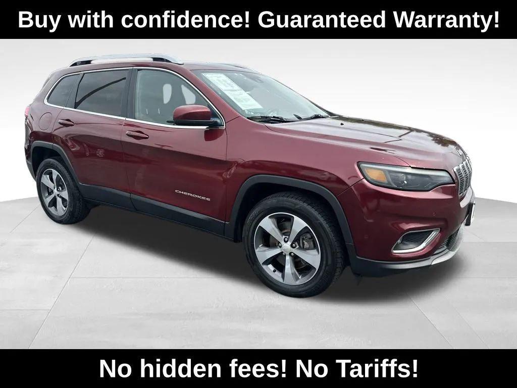 used 2019 Jeep Cherokee car, priced at $8,680