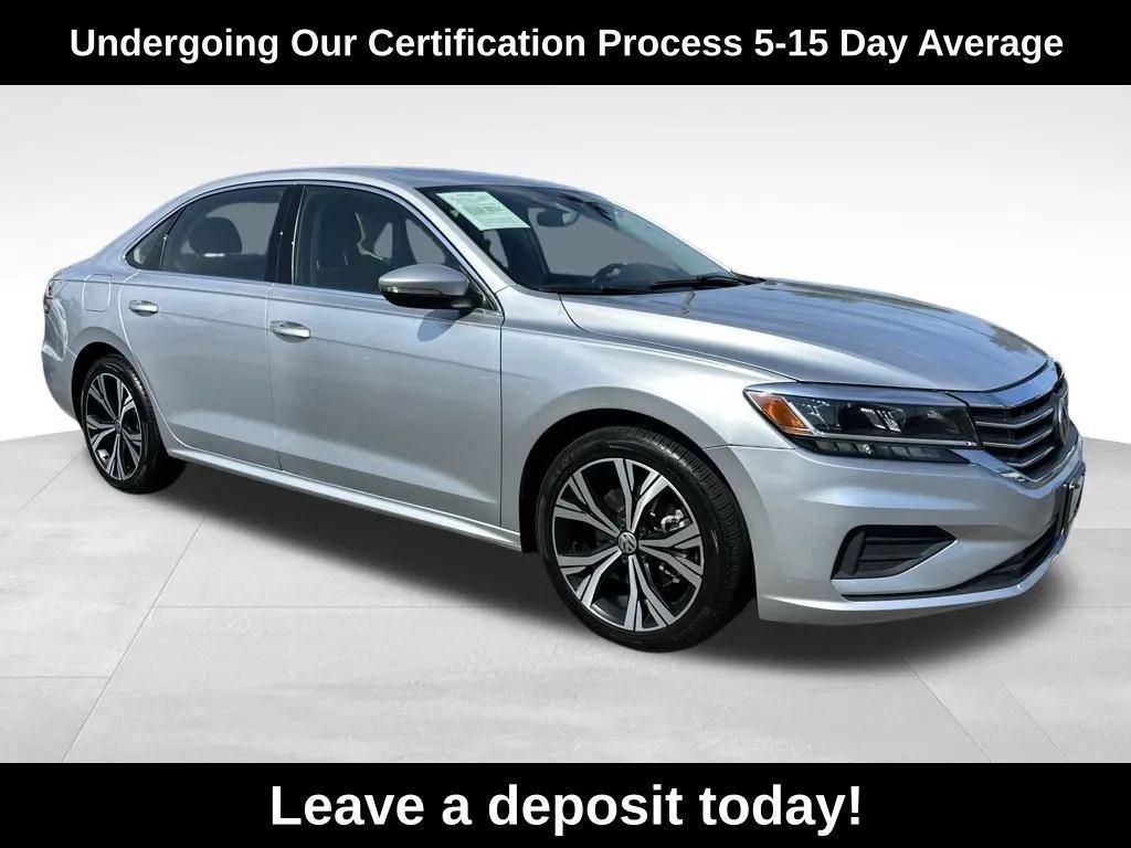 used 2021 Volkswagen Passat car, priced at $13,960