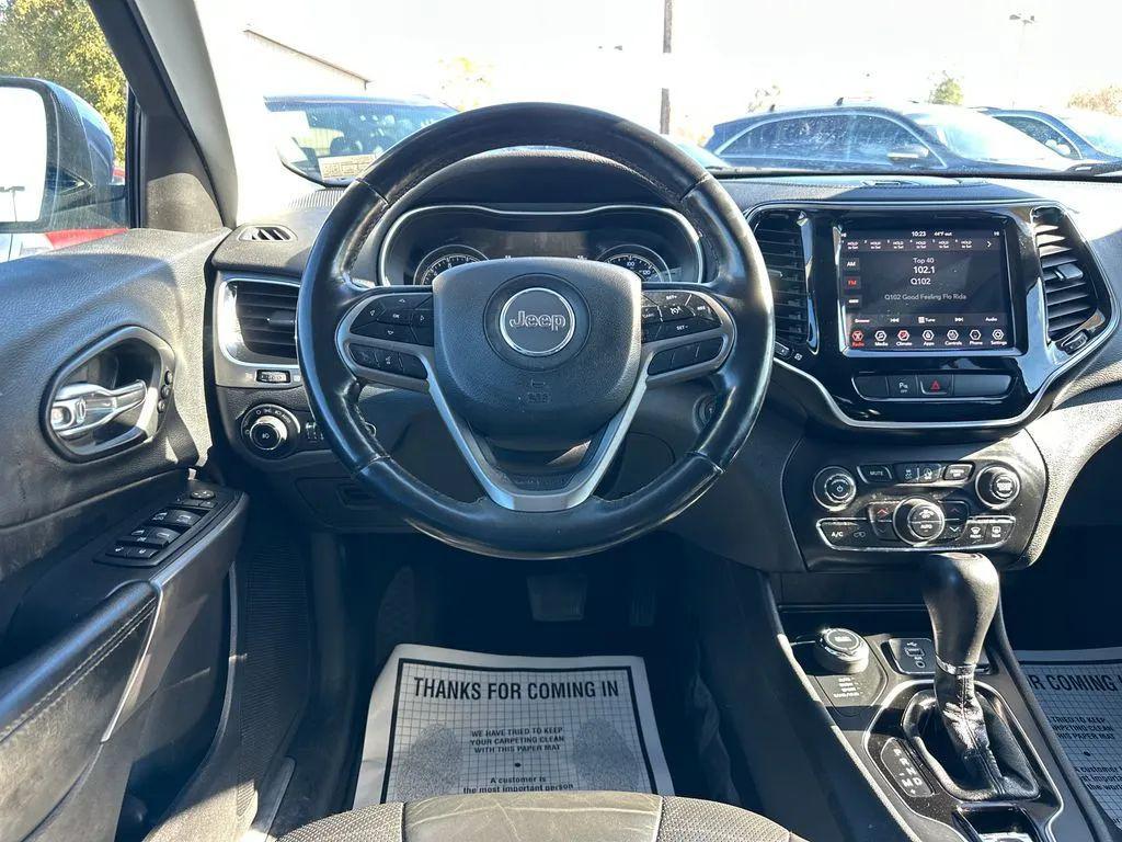 used 2019 Jeep Cherokee car, priced at $13,932