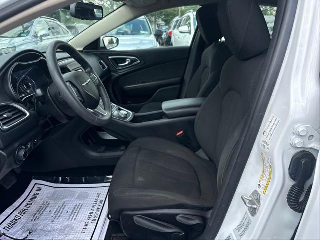 used 2016 Chrysler 200 car, priced at $8,760