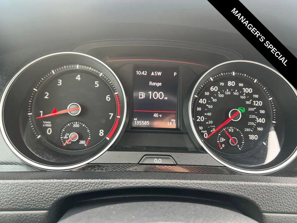 used 2017 Volkswagen Golf GTI car, priced at $8,642