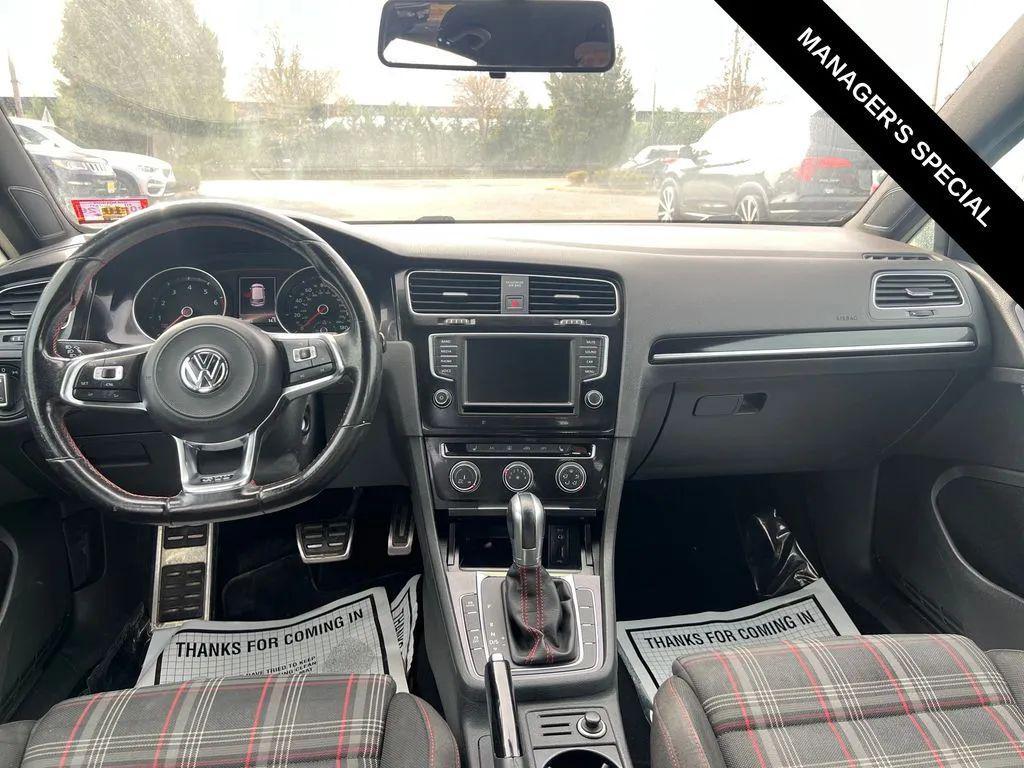 used 2017 Volkswagen Golf GTI car, priced at $8,642