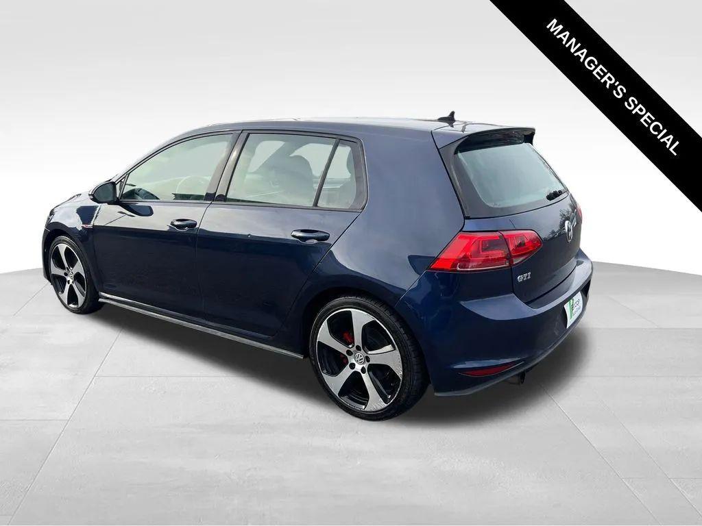 used 2017 Volkswagen Golf GTI car, priced at $8,642