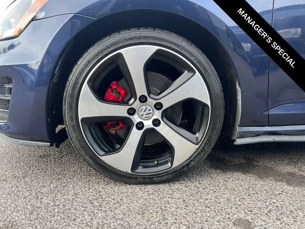 used 2017 Volkswagen Golf GTI car, priced at $8,642
