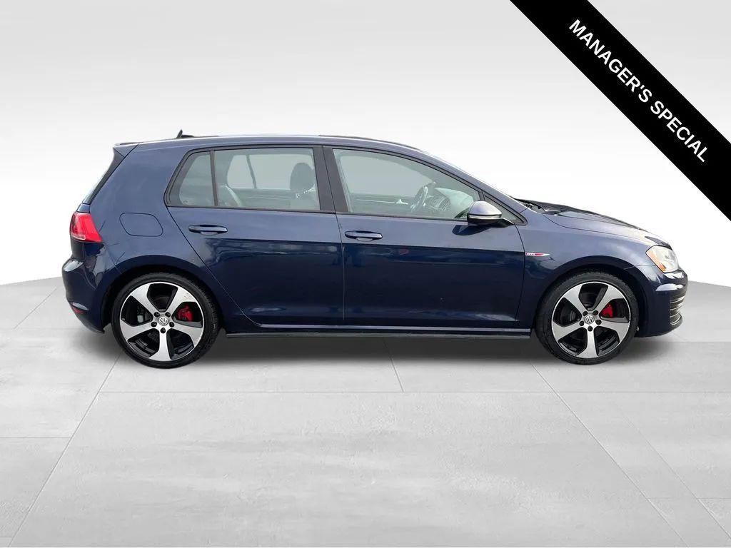 used 2017 Volkswagen Golf GTI car, priced at $8,642