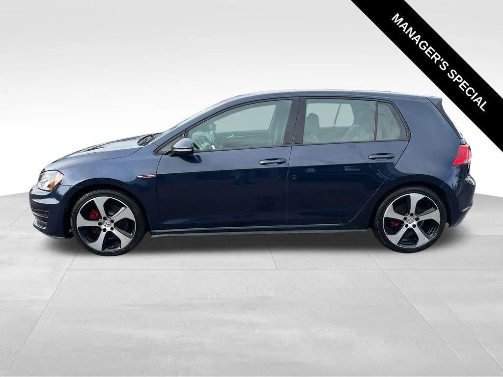 used 2017 Volkswagen Golf GTI car, priced at $8,642