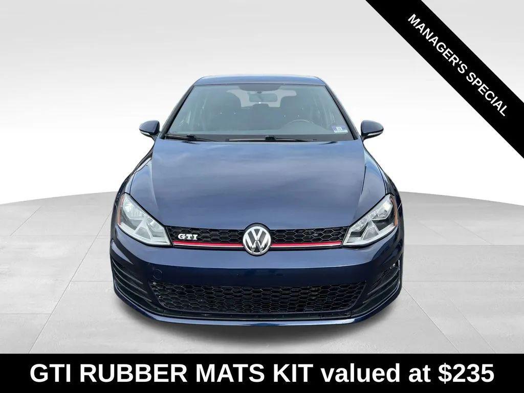 used 2017 Volkswagen Golf GTI car, priced at $8,642