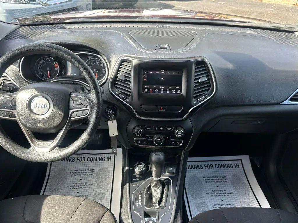 used 2019 Jeep Cherokee car, priced at $12,945