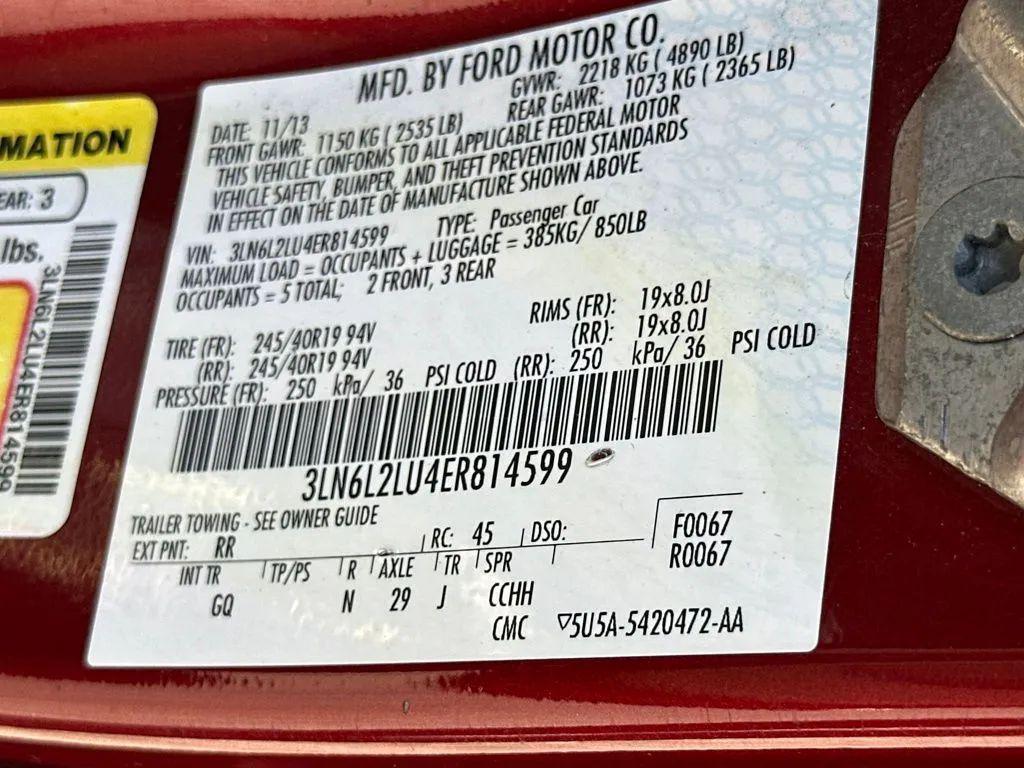 used 2014 Lincoln MKZ Hybrid car, priced at $7,734