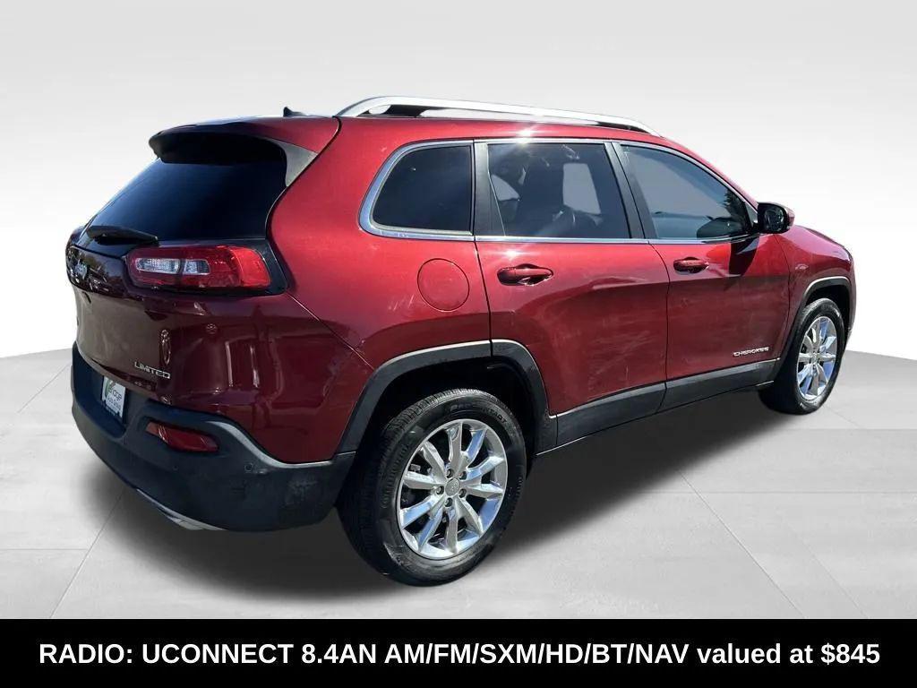 used 2015 Jeep Cherokee car, priced at $9,317