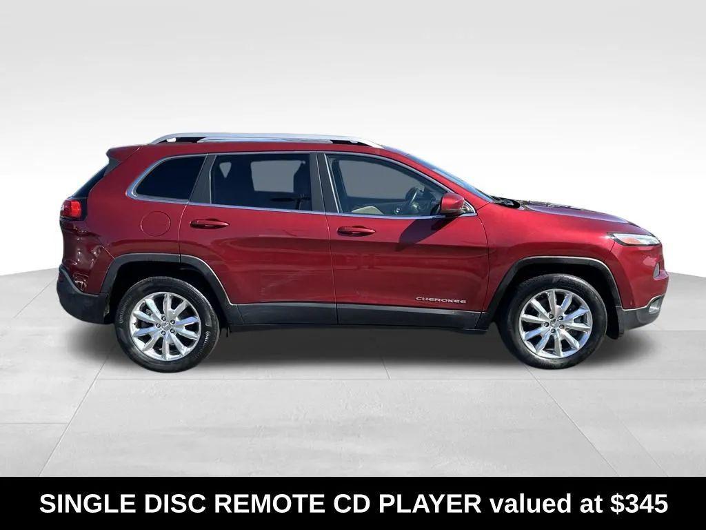 used 2015 Jeep Cherokee car, priced at $9,317