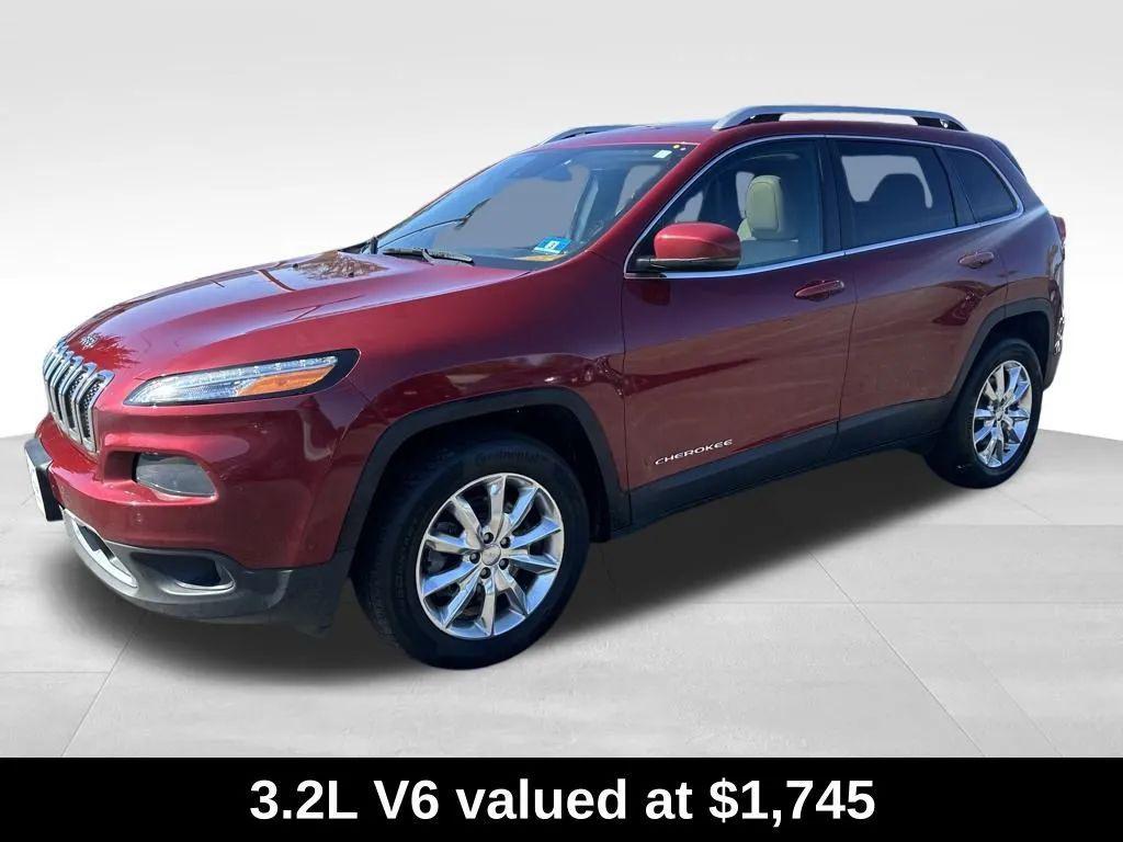 used 2015 Jeep Cherokee car, priced at $9,317