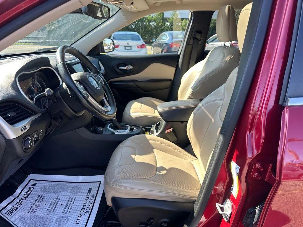 used 2015 Jeep Cherokee car, priced at $9,317