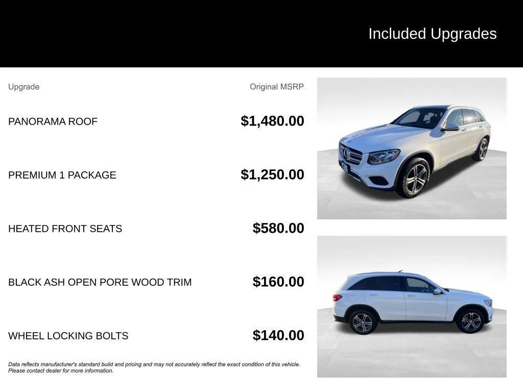 used 2017 Mercedes-Benz GLC 300 car, priced at $13,483