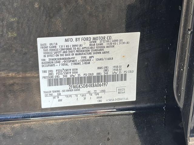 used 2019 Ford Flex car, priced at $8,960