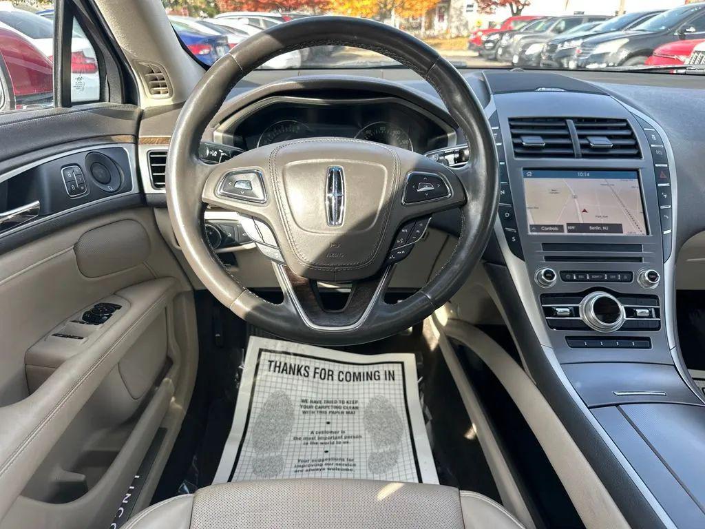used 2019 Lincoln MKZ car, priced at $16,490