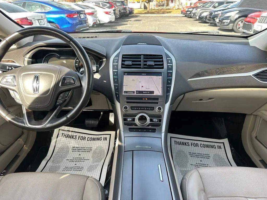 used 2019 Lincoln MKZ car, priced at $16,490