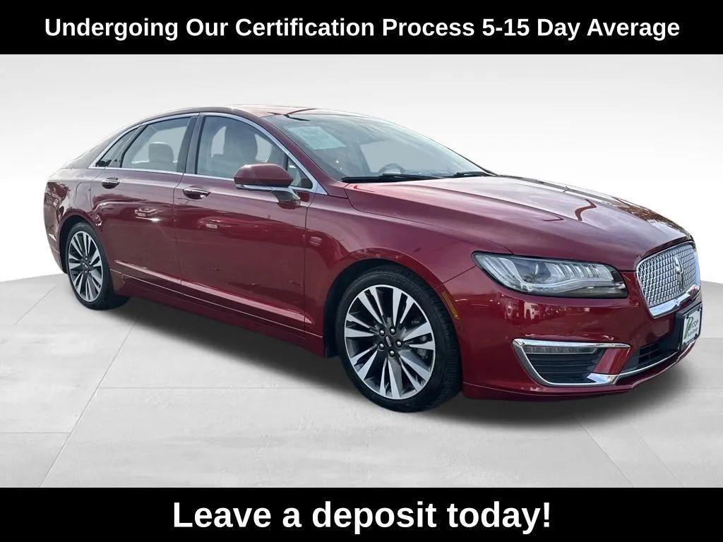 used 2019 Lincoln MKZ car, priced at $16,490