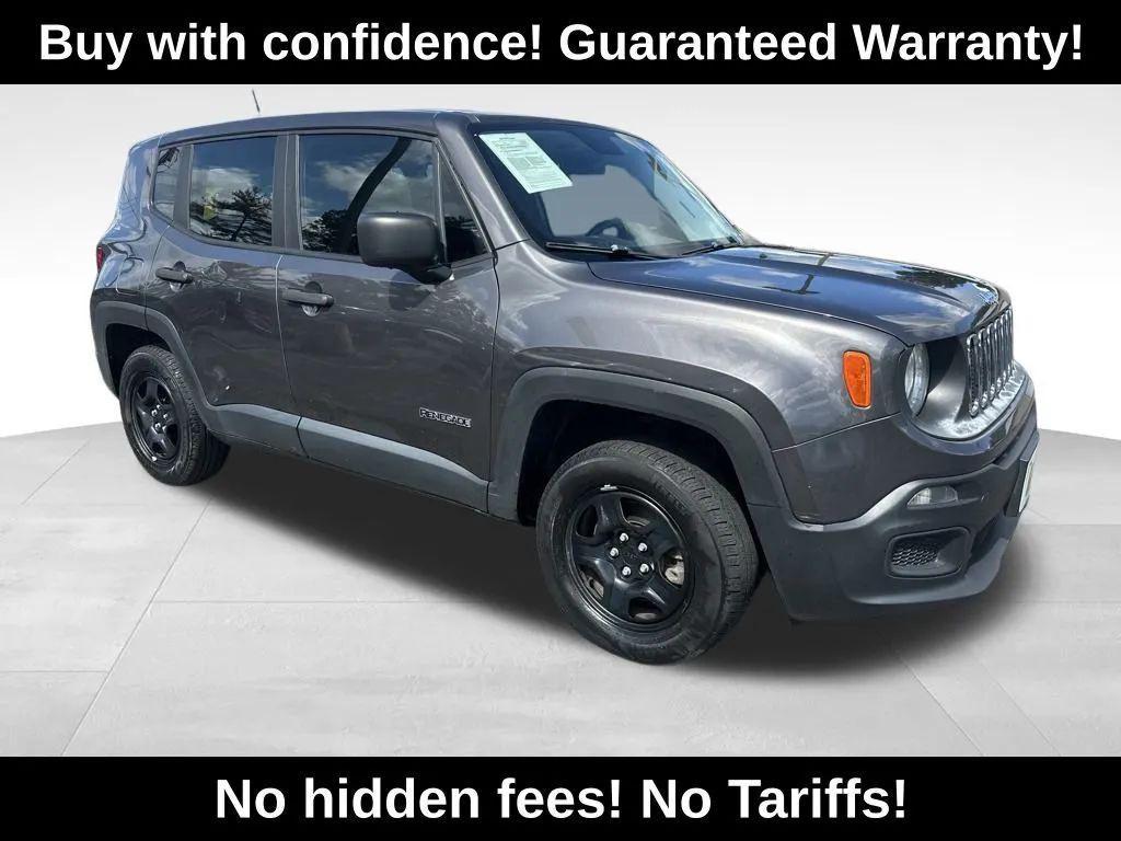 used 2017 Jeep Renegade car, priced at $7,760