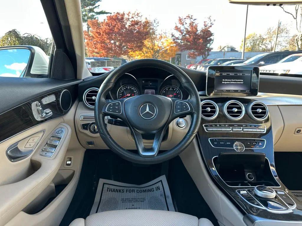 used 2018 Mercedes-Benz C-Class car, priced at $17,428