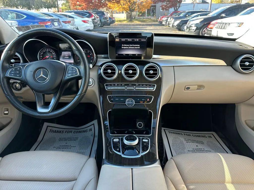 used 2018 Mercedes-Benz C-Class car, priced at $17,428