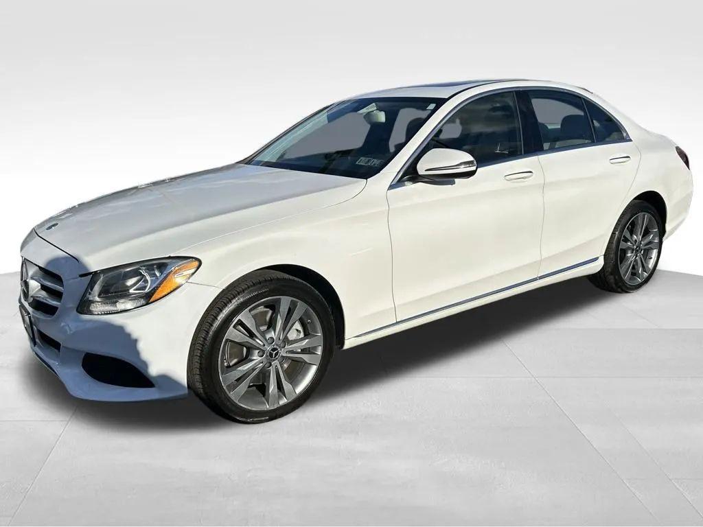 used 2018 Mercedes-Benz C-Class car, priced at $17,428