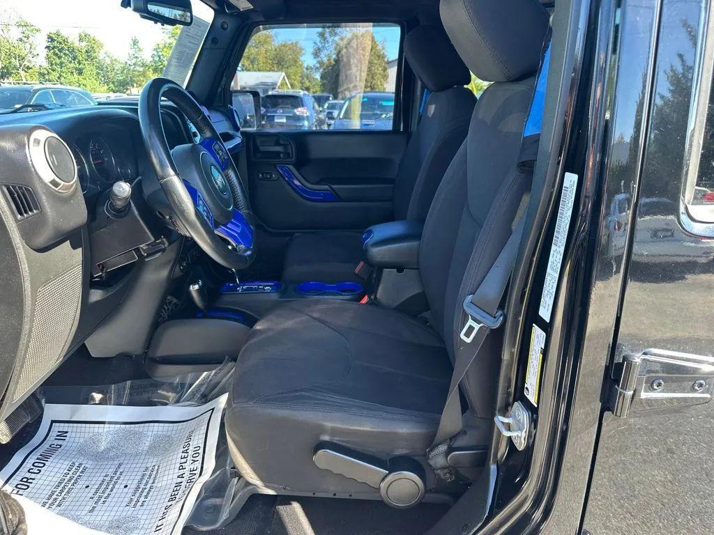 used 2014 Jeep Wrangler Unlimited car, priced at $12,967