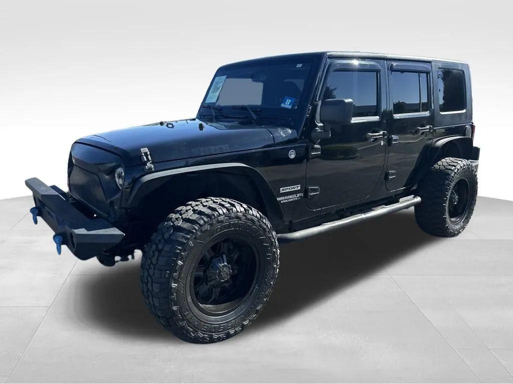 used 2014 Jeep Wrangler Unlimited car, priced at $12,967