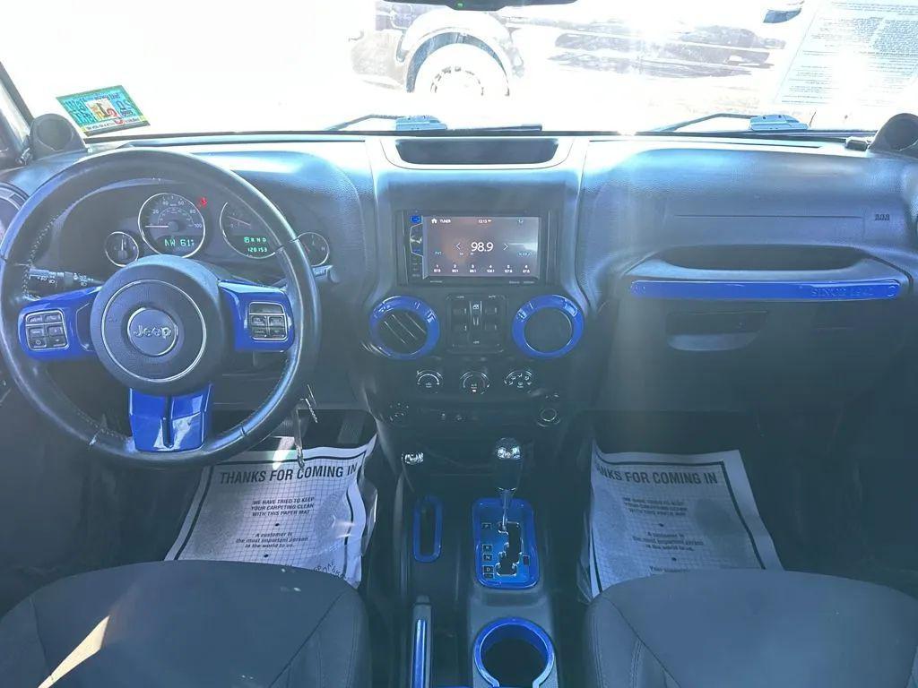 used 2014 Jeep Wrangler Unlimited car, priced at $12,967