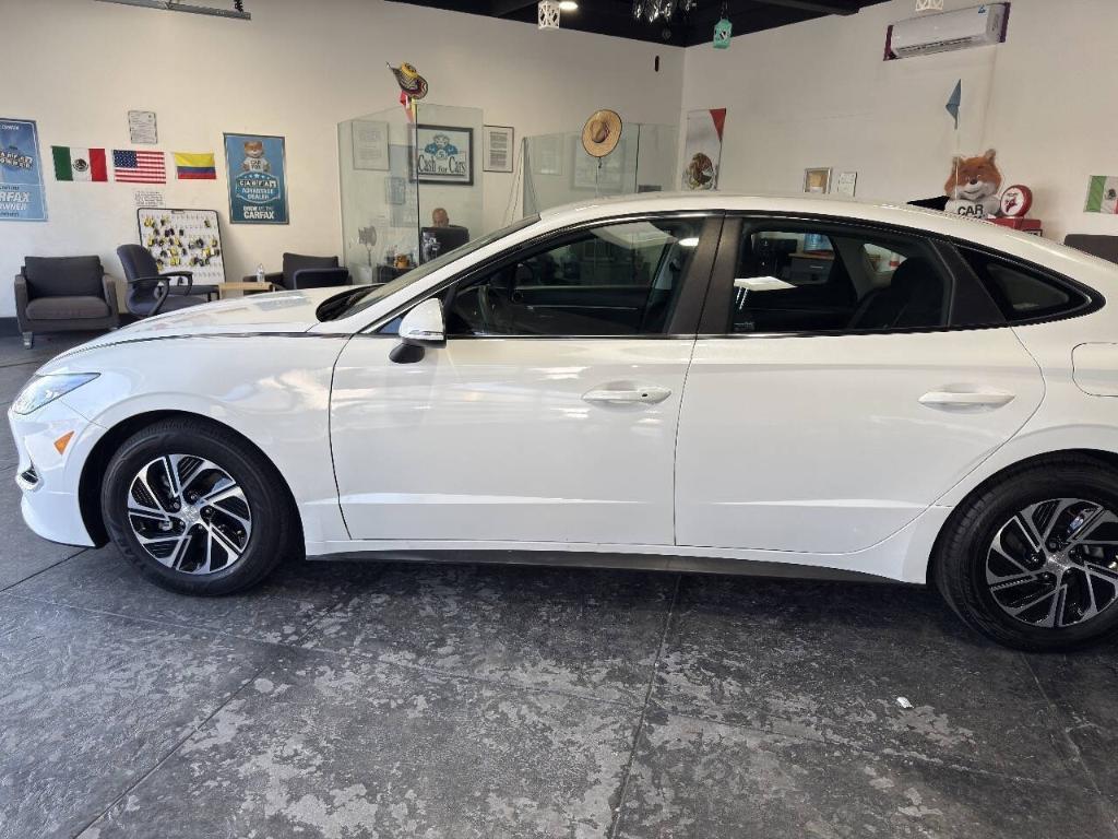 used 2021 Hyundai Sonata Hybrid car, priced at $21,999