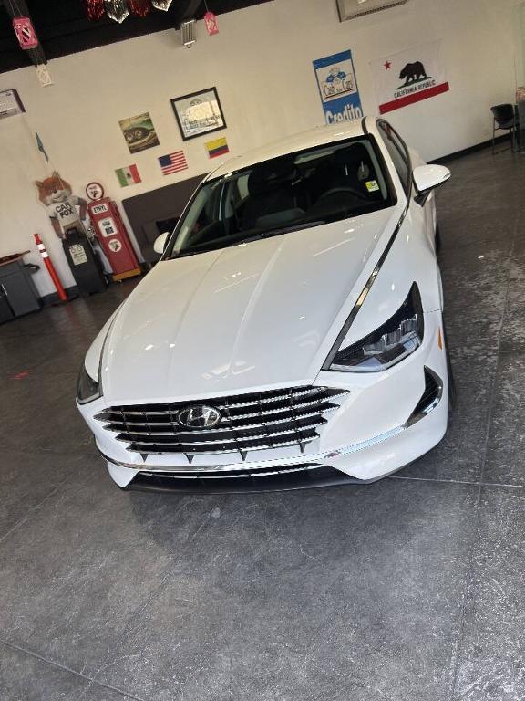 used 2021 Hyundai Sonata Hybrid car, priced at $21,999