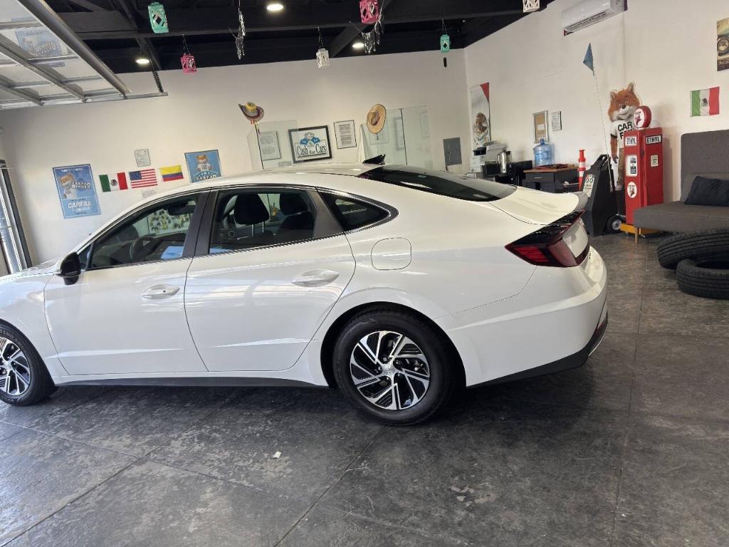 used 2021 Hyundai Sonata Hybrid car, priced at $21,999