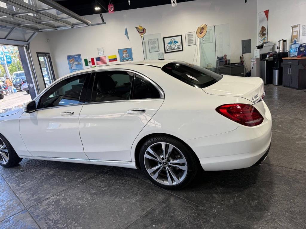 used 2018 Mercedes-Benz C-Class car, priced at $20,999