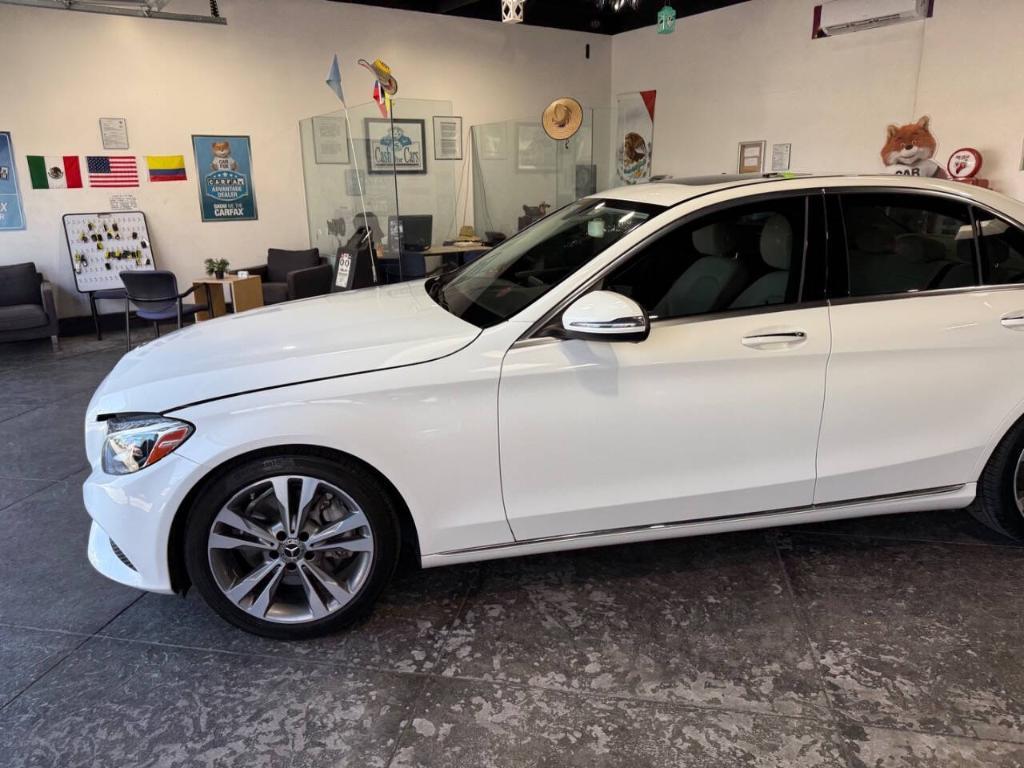 used 2018 Mercedes-Benz C-Class car, priced at $20,999