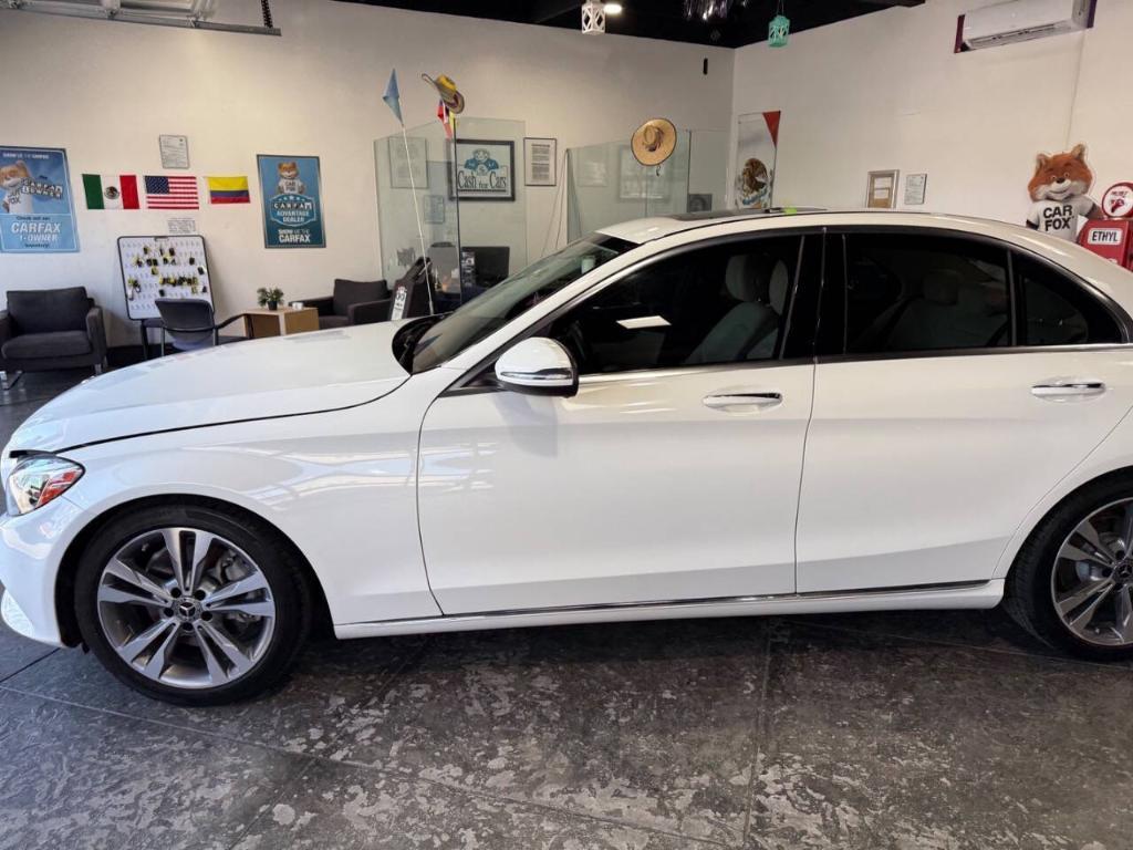 used 2018 Mercedes-Benz C-Class car, priced at $20,999