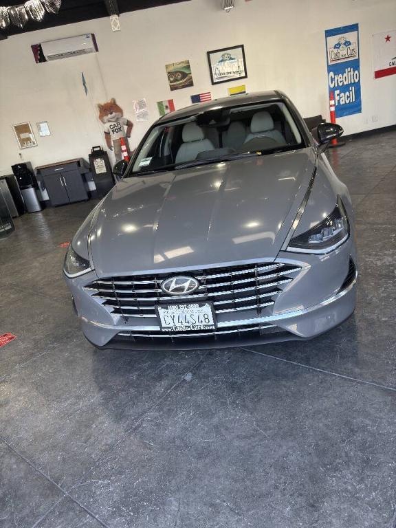 used 2021 Hyundai Sonata Hybrid car, priced at $18,999
