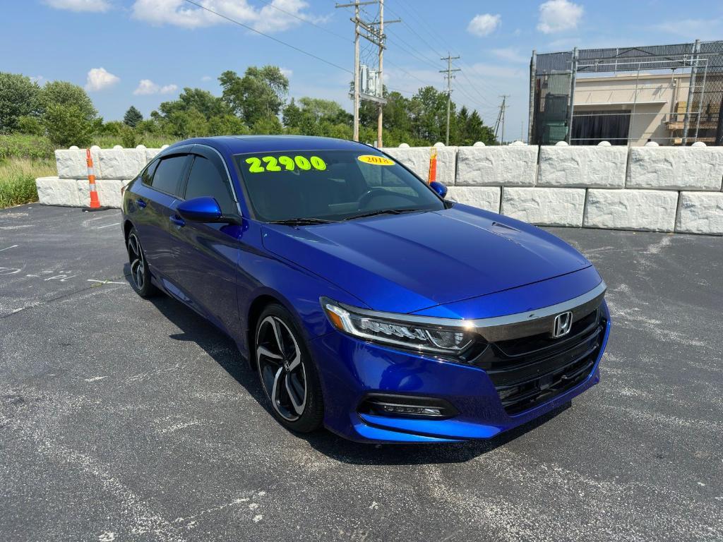 used 2018 Honda Accord car, priced at $22,900