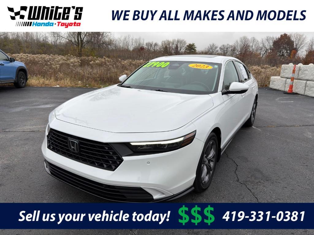 used 2023 Honda Accord Hybrid car, priced at $27,900