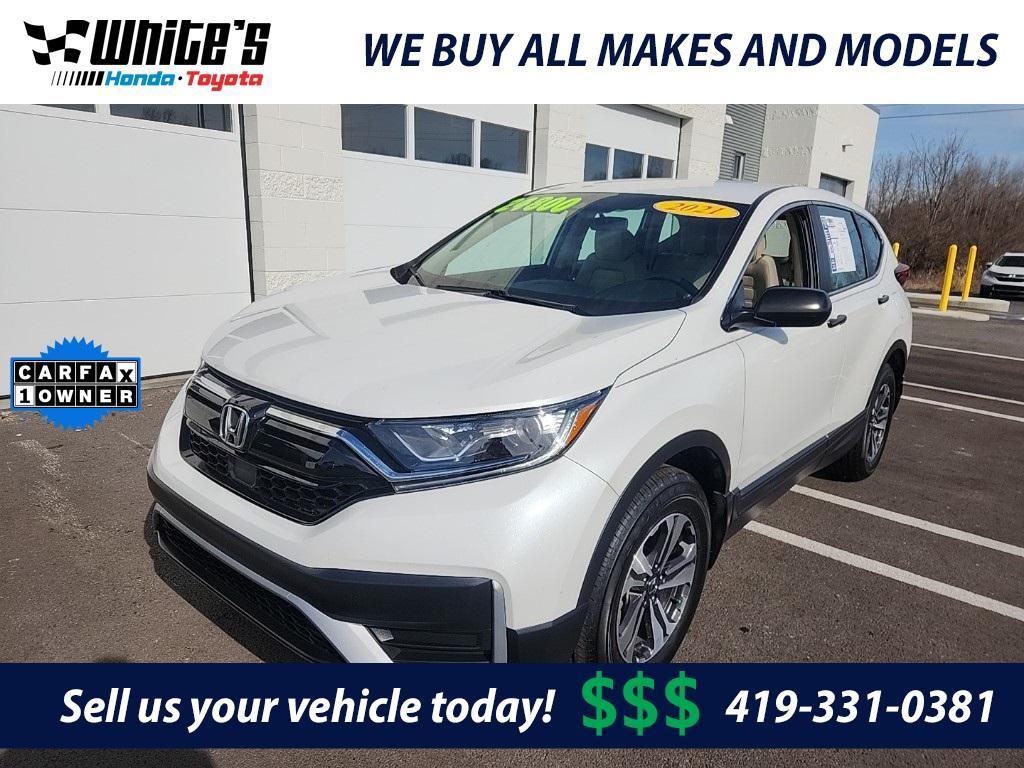 used 2021 Honda CR-V car, priced at $24,800