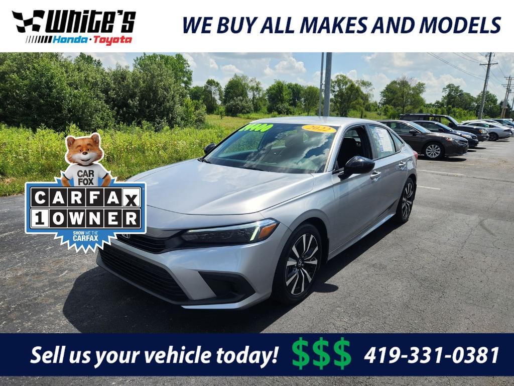 used 2022 Honda Civic car, priced at $24,400