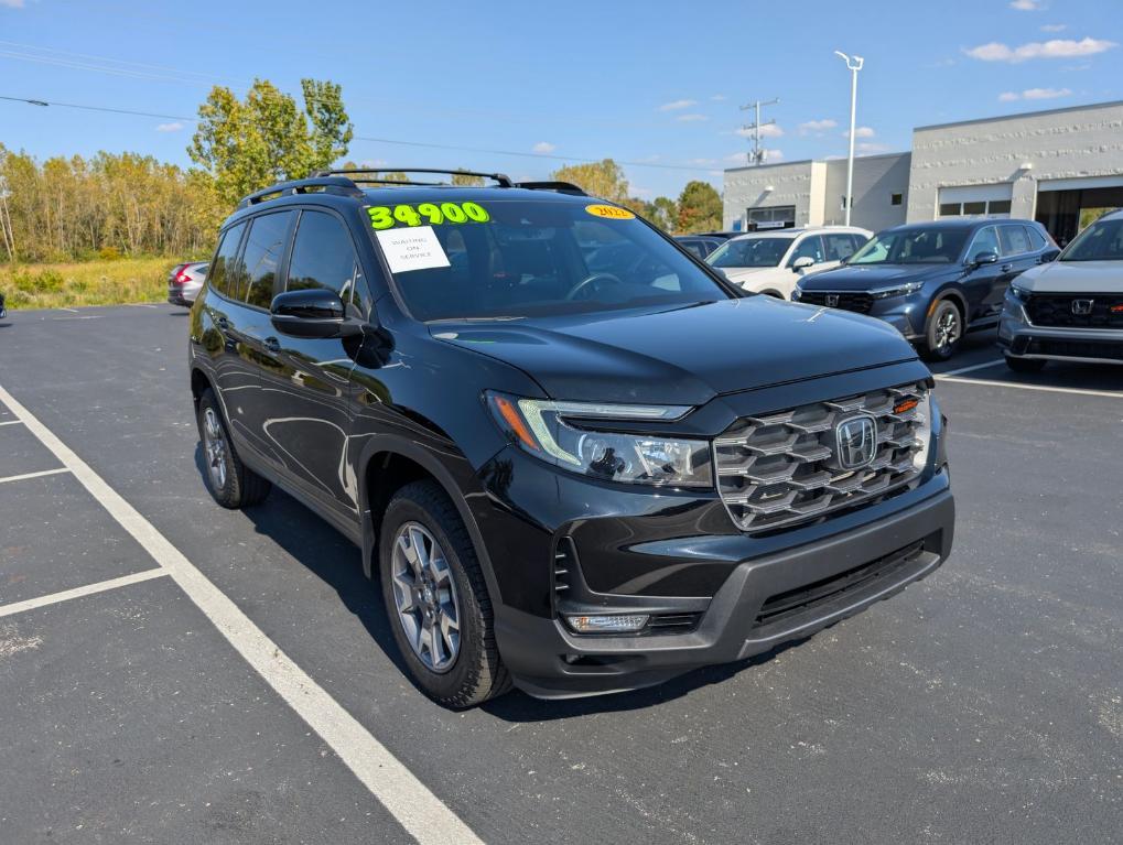 used 2022 Honda Passport car, priced at $34,900